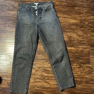 Grey BP jeans with button closure